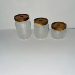 Container Jars Set of Three